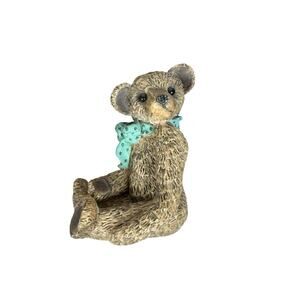 Vintage 90s Animal Magnetism Old Time Teddy Bear 3D Magnet 2.5" IBM-702